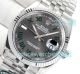 Clean Factory Swiss Clone Rolex Datejust 36mm Grey Green Roman Dial Watch (2)_th.jpg